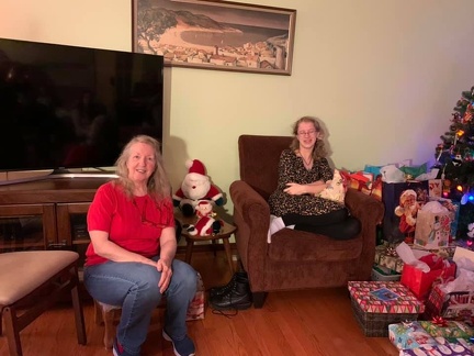 Janice 2019-12-25 with Maggie
